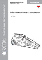 Samochodowy odkurzacz z kompresorem KS VCP30